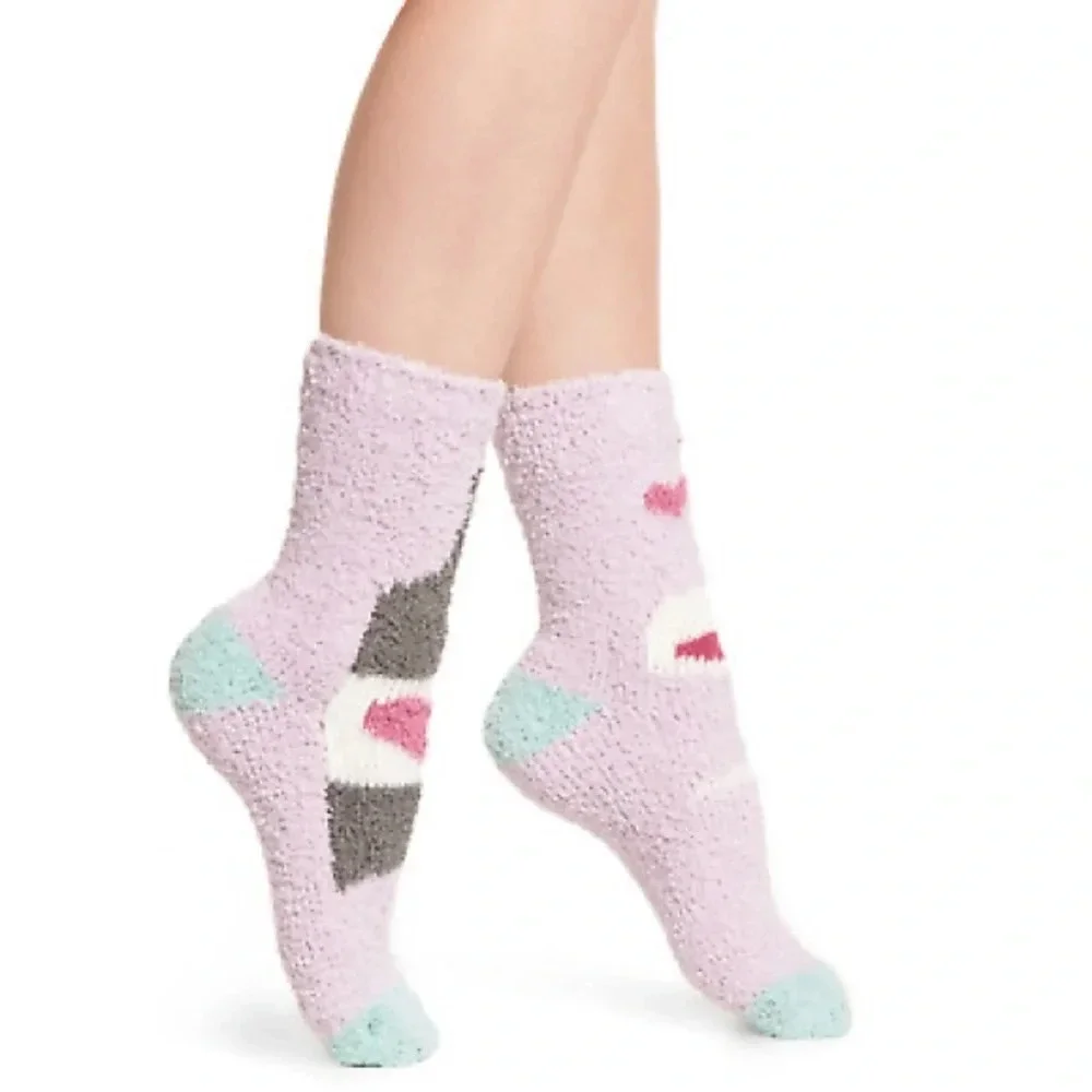 PJ Salvage “I Love Wine” Plush Socks, One Size, NWT. 🍷 🧦​